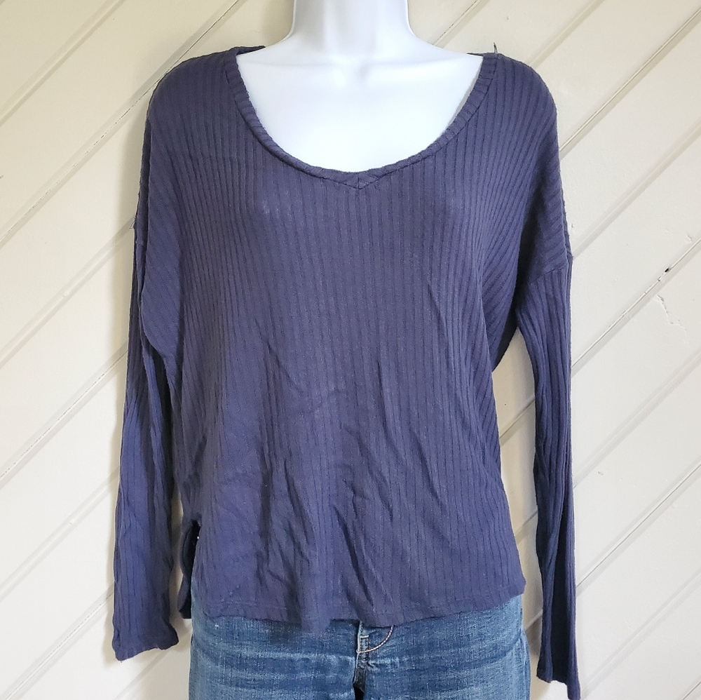 AEO Soft & Sexy Ribbed Dolman Sleeve Knit - Picture 1 of 8